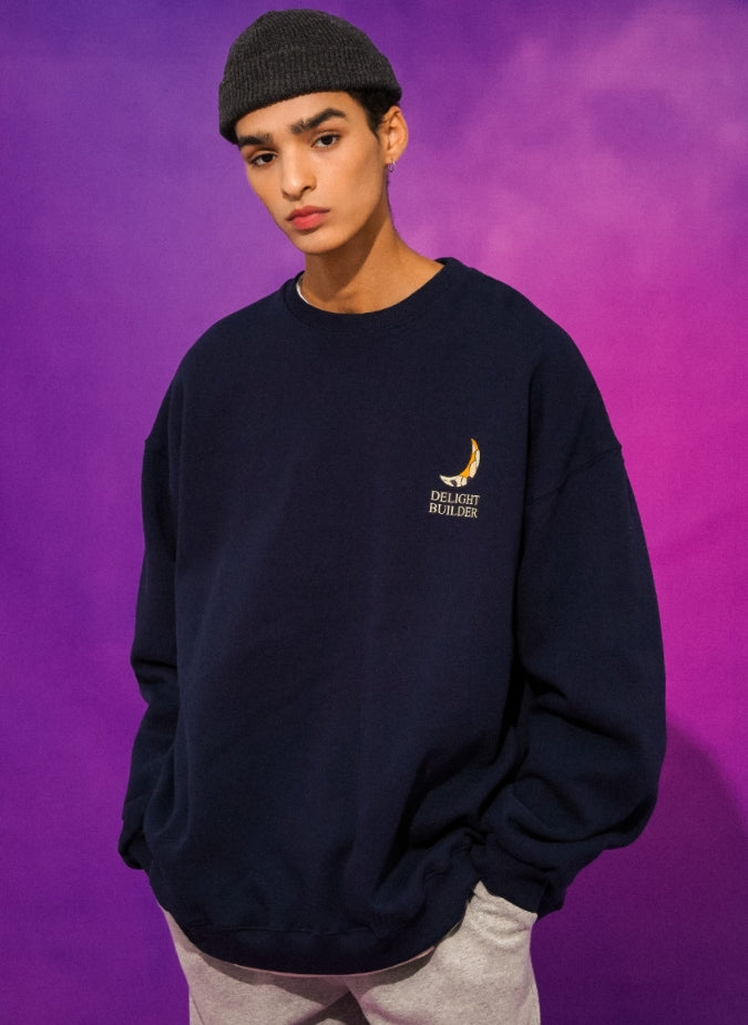 ティーダブリューエヌ(TWN)  DUSK SWEAT SHIRT NAVY LMMT3299