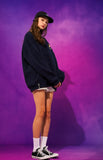 ティーダブリューエヌ(TWN)  DUSK SWEAT SHIRT NAVY LMMT3299