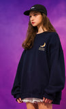 ティーダブリューエヌ(TWN)  DUSK SWEAT SHIRT NAVY LMMT3299