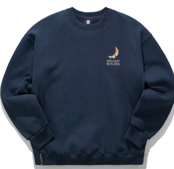 ティーダブリューエヌ(TWN)  DUSK SWEAT SHIRT NAVY LMMT3299