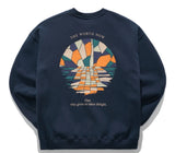 ティーダブリューエヌ(TWN)  DUSK SWEAT SHIRT NAVY LMMT3299