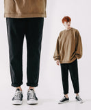 ダブルユーブイプロジェクト(WV PROJECT)  Plain Cotton Banding Pants Black CJLP7432