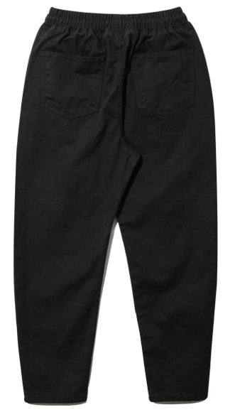 ダブルユーブイプロジェクト(WV PROJECT)  Plain Cotton Banding Pants Black CJLP7432