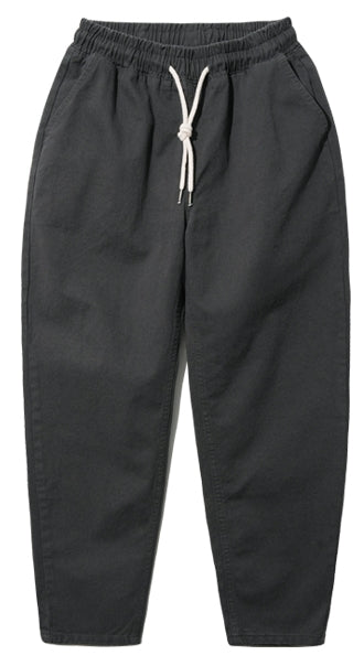 ダブルユーブイプロジェクト(WV PROJECT)  Plain Cotton Banding Pants Grey CJLP7432