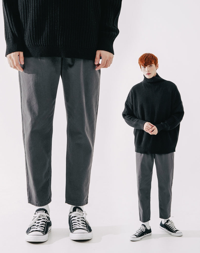 ダブルユーブイプロジェクト(WV PROJECT)  Plain Cotton Banding Pants Grey CJLP7432