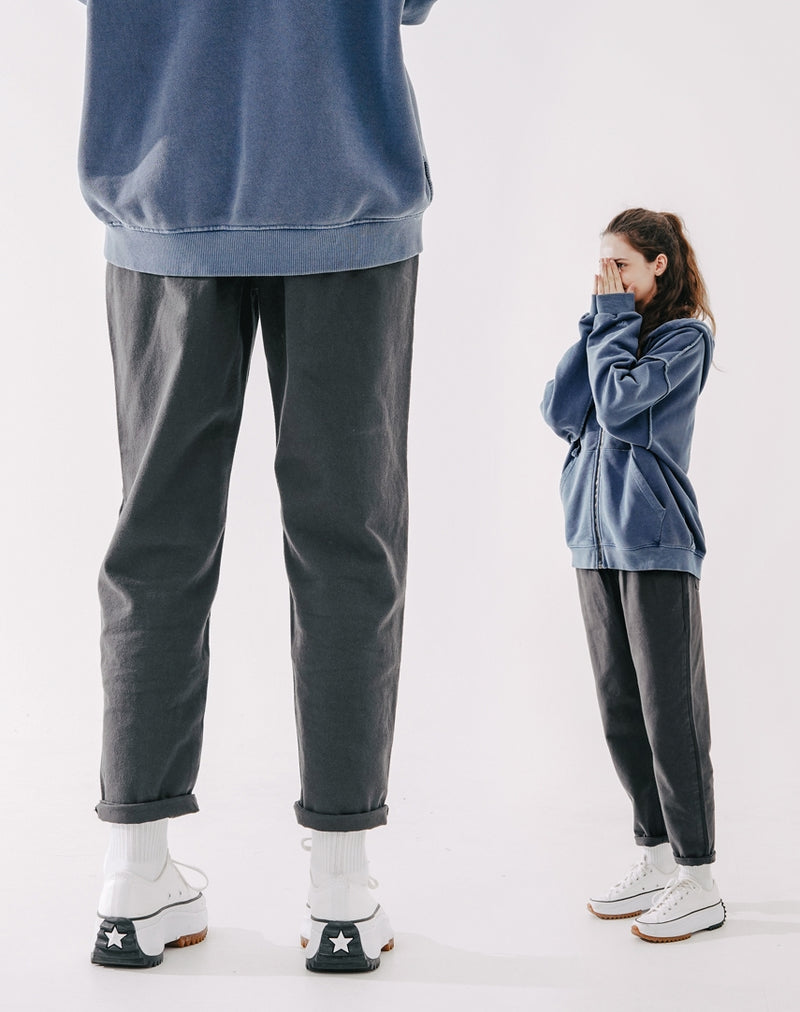 ダブルユーブイプロジェクト(WV PROJECT)  Plain Cotton Banding Pants Grey CJLP7432
