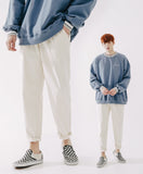 ダブルユーブイプロジェクト(WV PROJECT)  Plain Cotton Banding Pants Cream CJLP7432