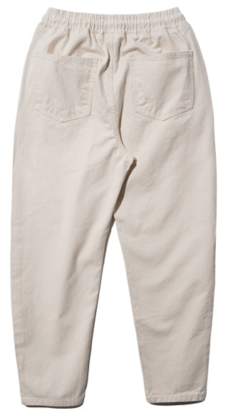 ダブルユーブイプロジェクト(WV PROJECT)  Plain Cotton Banding Pants Cream CJLP7432