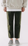 ダブルユーブイプロジェクト(WV PROJECT)  Plain Cotton Banding Pants Khaki CJLP7432