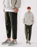 ダブルユーブイプロジェクト(WV PROJECT)  Plain Cotton Banding Pants Khaki CJLP7432