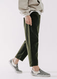 ダブルユーブイプロジェクト(WV PROJECT)  Plain Cotton Banding Pants Khaki CJLP7432