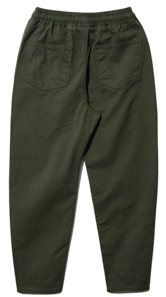 ダブルユーブイプロジェクト(WV PROJECT)  Plain Cotton Banding Pants Khaki CJLP7432