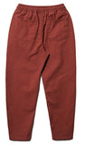 ダブルユーブイプロジェクト(WV PROJECT)  Plain Cotton Banding Pants Carat Brown CJLP7432