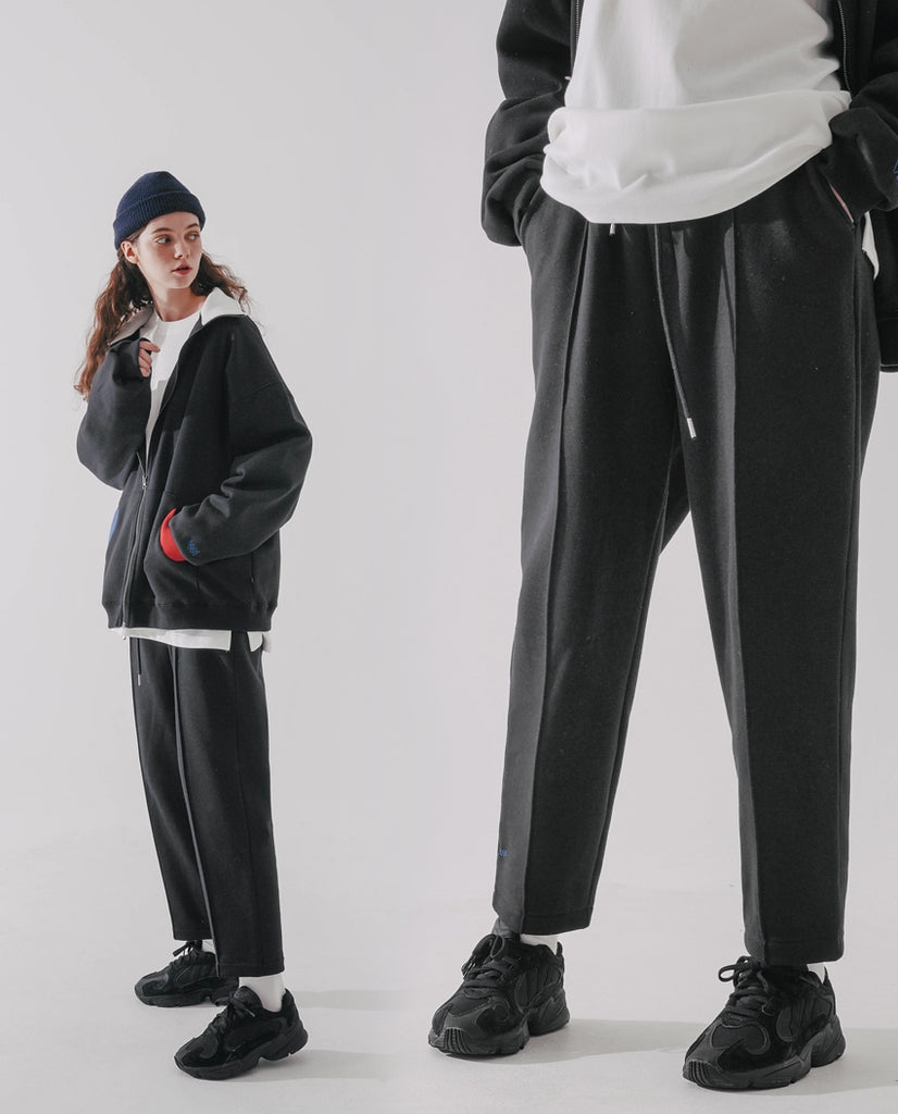 ダブルユーブイプロジェクト(WV PROJECT)  Brio Wide Banding Pants Black MJLP7417