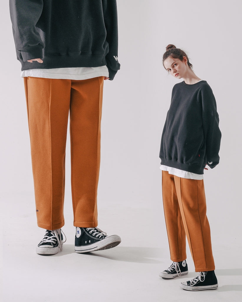 ダブルユーブイプロジェクト(WV PROJECT)  Brio Wide Banding Pants Camel MJLP7417