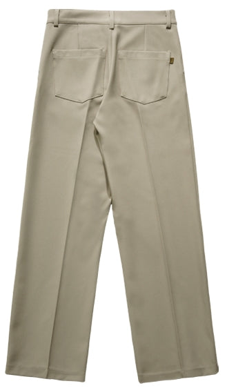 ダブルユーブイプロジェクト(WV PROJECT)  Pave Wide Slacks Beige CJLP7419