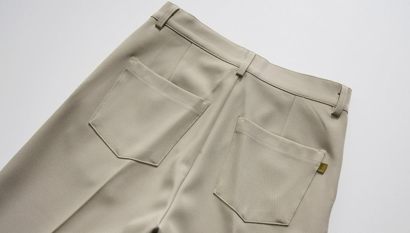 ダブルユーブイプロジェクト(WV PROJECT)  Pave Wide Slacks Beige CJLP7419