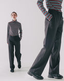 ダブルユーブイプロジェクト(WV PROJECT)  Pave Wide Slacks Black CJLP7419