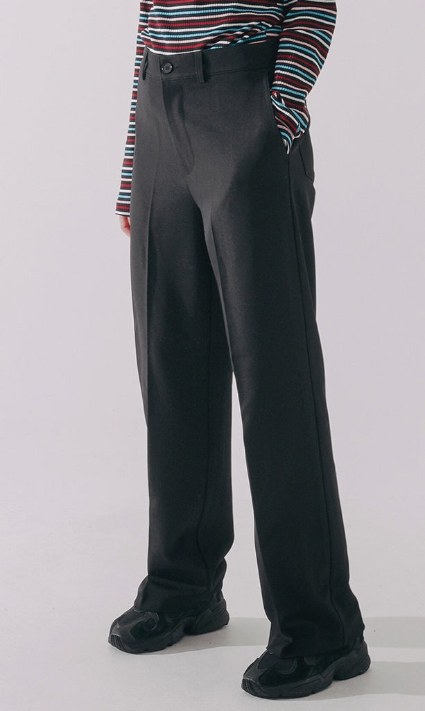 ダブルユーブイプロジェクト(WV PROJECT)  Pave Wide Slacks Black CJLP7419