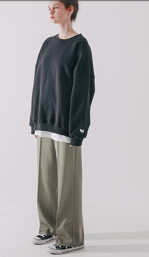 ダブルユーブイプロジェクト(WV PROJECT)  Pave Wide Slacks Khaki Brown CJLP7419
