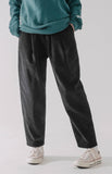 ダブルユーブイプロジェクト(WV PROJECT) Churos Corduroy Banding Pants Black CJLP7423