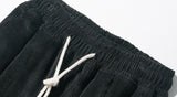 ダブルユーブイプロジェクト(WV PROJECT) Churos Corduroy Banding Pants Black CJLP7423