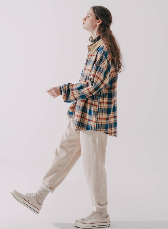 ダブルユーブイプロジェクト(WV PROJECT) Churos Corduroy Banding Pants Cream CJLP7423