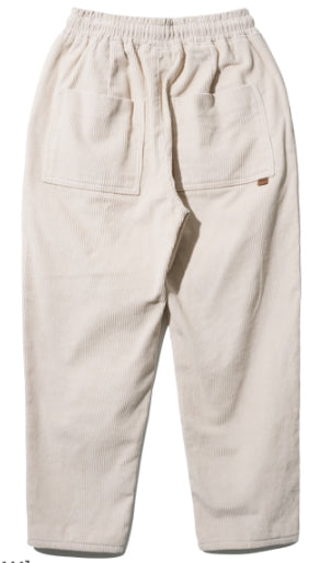 ダブルユーブイプロジェクト(WV PROJECT) Churos Corduroy Banding Pants Cream CJLP7423