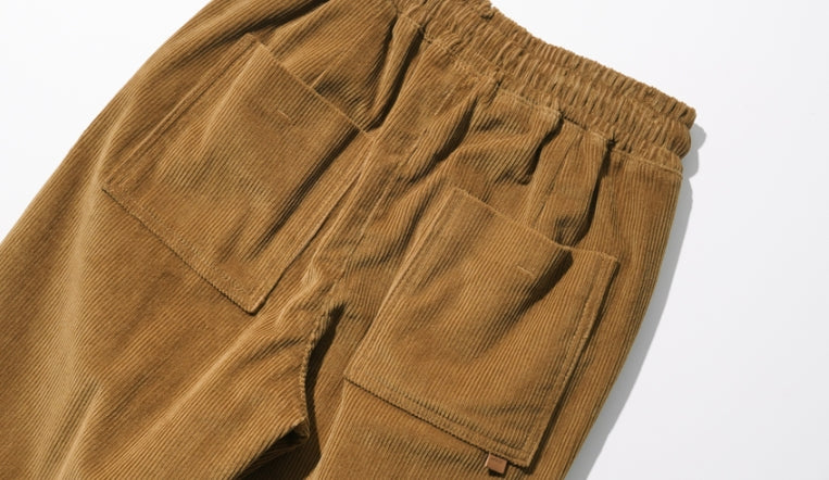 ダブルユーブイプロジェクト(WV PROJECT) Churos Corduroy Banding Pants Deep Beige CJLP7423