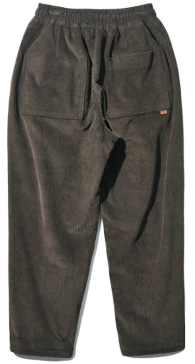 ダブルユーブイプロジェクト(WV PROJECT) Churos Corduroy Banding Pants Khaki Brown CJLP7423