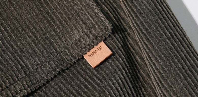 ダブルユーブイプロジェクト(WV PROJECT) Churos Corduroy Banding Pants Khaki Brown CJLP7423