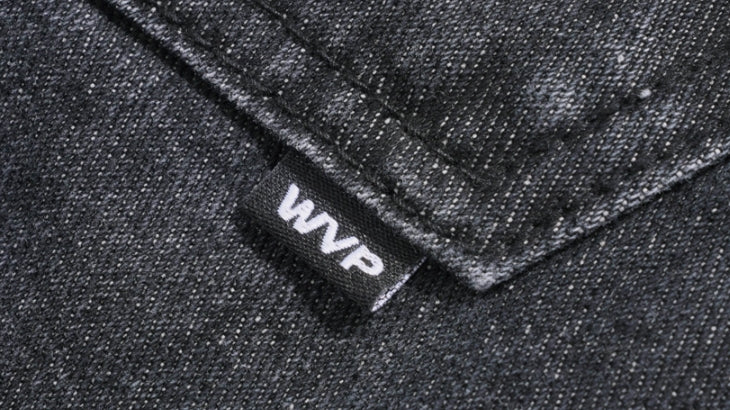 ダブルユーブイプロジェクト(WV PROJECT) Ending Black Denim Pants Black CJLP7422