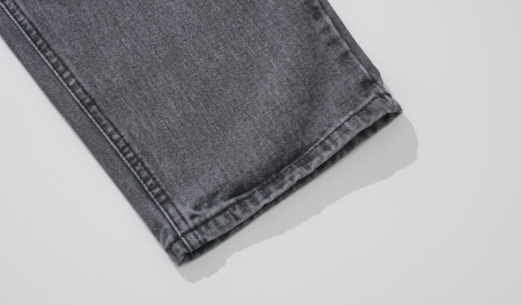 ダブルユーブイプロジェクト(WV PROJECT) Ending Black Denim Pants Grey CJLP7422