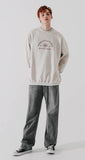 ダブルユーブイプロジェクト(WV PROJECT) Inky Sprinkle Wide Denim Pants Gray CJLP7415