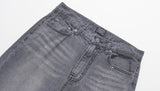 ダブルユーブイプロジェクト(WV PROJECT) Inky Sprinkle Wide Denim Pants Gray CJLP7415