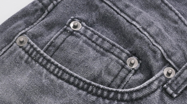 ダブルユーブイプロジェクト(WV PROJECT) Inky Sprinkle Wide Denim Pants Gray CJLP7415