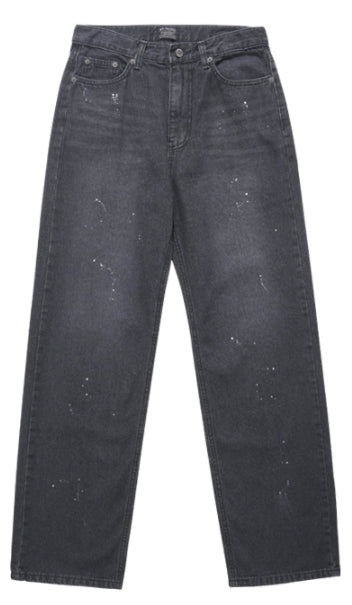 ダブルユーブイプロジェクト(WV PROJECT) Inky Sprinkle Wide Denim Pants Black CJLP7415