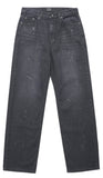 ダブルユーブイプロジェクト(WV PROJECT) Inky Sprinkle Wide Denim Pants Black CJLP7415