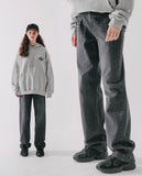 ダブルユーブイプロジェクト(WV PROJECT) Inky Sprinkle Wide Denim Pants Black CJLP7415