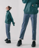 ダブルユーブイプロジェクト(WV PROJECT) Mixed Denim Pants Blue CJLP7426