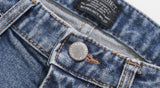 ダブルユーブイプロジェクト(WV PROJECT) Mixed Denim Pants Blue CJLP7426