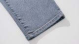 ダブルユーブイプロジェクト(WV PROJECT) Mixed Denim Pants GreyBlue CJLP7426