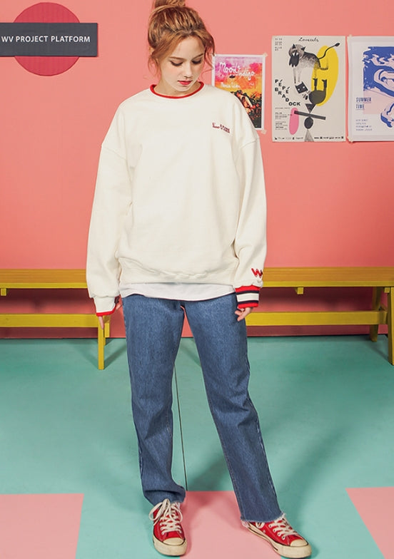 ダブルユーブイプロジェクト(WV PROJECT) VINS DENIM WIDE PANTS BLUE MJLP7060
