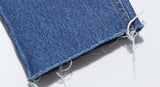 ダブルユーブイプロジェクト(WV PROJECT) VINS DENIM WIDE PANTS BLUE MJLP7060