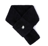 ロマンティッククラウン(ROMANTIC CROWN) FLEECE MUFFLER_BLACK