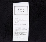 ロマンティッククラウン(ROMANTIC CROWN) FLEECE MUFFLER_BLACK