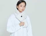 ロマンティッククラウン(ROMANTIC CROWN) FLEECE MUFFLER_OATMEAL