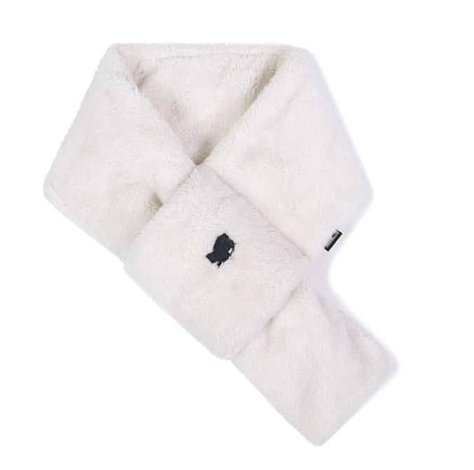 ロマンティッククラウン(ROMANTIC CROWN) FLEECE MUFFLER_OATMEAL