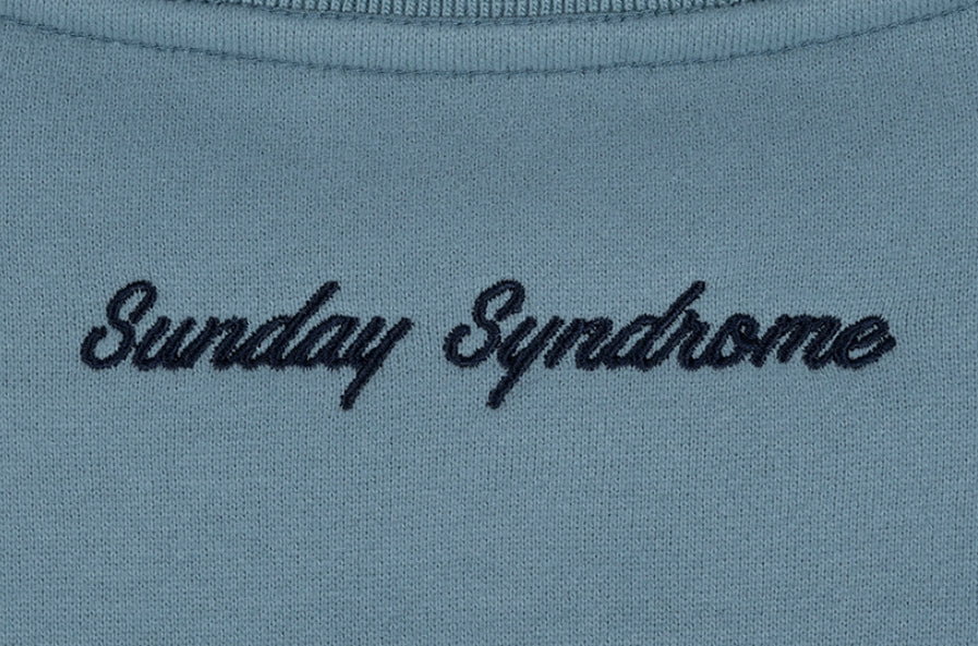 ロマンティッククラウン(ROMANTIC CROWN) SHOULDER LINE SWEATSHIRT_LIGHT BLUE