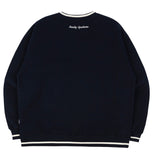 ロマンティッククラウン(ROMANTIC CROWN) SHOULDER LINE SWEATSHIRT_NAVY